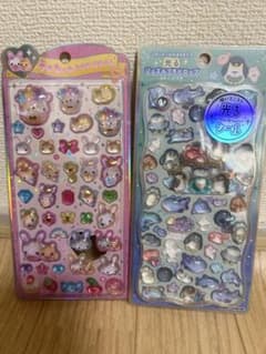うるちゅるポップシール　光るジュエルプチドロップ シール2点セット　正規品のサムネイル