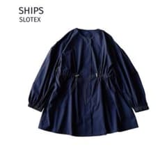 未使用☆SHIPS｜定価2万 22SS SOLOTEX ノーカラードロストコート