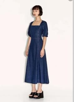 ZARA ワンピース デニムのサムネイル