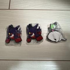고무 마스코트 열쇠 고리 포켓몬 메가서 나이트 메가 겐거 × 2