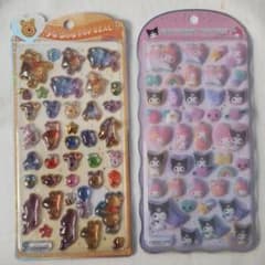 ディズニー　プーさん　マイメロ　クロミ　シール　新品未開封のサムネイル