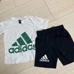 アディダス　Tシャツ、ハーフパンツセット　120のサムネイル