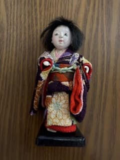 ミニュチュア市松人形 豆人形のサムネイル