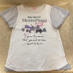 メゾピアノ 袖フリルTシャツ 150㎝のサムネイル