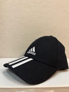 adidas 黒 キャップ 3本ラインのサムネイル