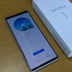 Sony Xperia 1 802SO White 64 GB Softbankのサムネイル