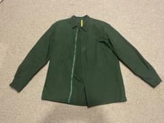 MANTLE パラフィンワックス　グリーン シャツ Sのサムネイル