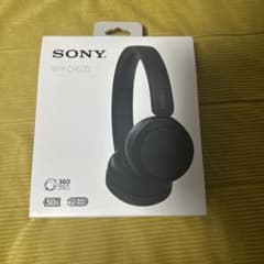 SONY WH-CH520 ワイヤレスヘッドフォン ブラックのサムネイル