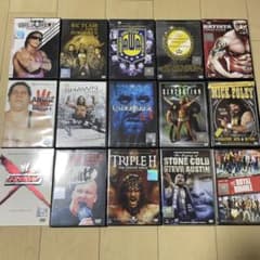 WWE プロレス DVD 15作品セット トリプルH ストーンコールド WWE プロレス DVD 15作品セット トリプルH ストーンコールド - メルカリ