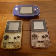 ジャンク品　ゲームボーイアドバンス本体1台 ゲームボーイカラー 2台　動作未確認のサムネイル