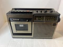 Junk item: National RQ-535 Antique Radio Cassette Recorder