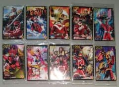 スーパー戦隊50th アニバーサリーシート トイザらス カード