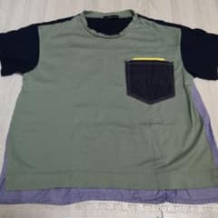 コムサ★130-140サイズ★切り替えTシャツのサムネイル