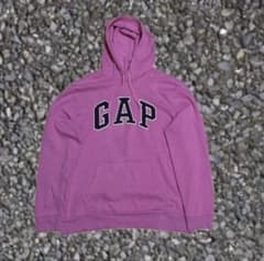 00s archive OLD GAP hoodie ピンク　パーカーのサムネイル