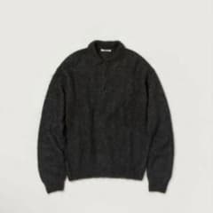 AURALEE BrushedSuperKidMohair KnitPolo - メルカリ