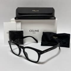 CELINE オーバーサイズ ブラックメガネ CL50129I - メルカリ