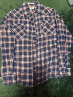 Wrangler ネルシャツ チェック柄 長袖シャツのサムネイル