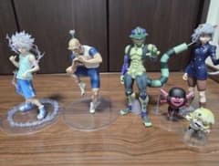 HUNTER × HUNTER 이치 반 복권 피규어 6 체 세트