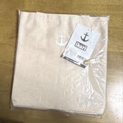 【新品未使用】ikari ベージュ エコバッグ 2ポケットのサムネイル