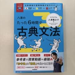 八澤のたった6時間で古典文法のサムネイル