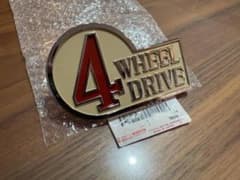 4WHEEL DRIVE エンブレム新品！トヨタ純正品ランクル40　ランクル70のサムネイル