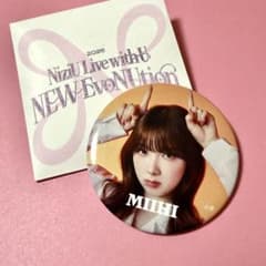 NiziU ミイヒ 缶バッチ NEWEvoNUtion ランダム缶バッチ - メルカリ