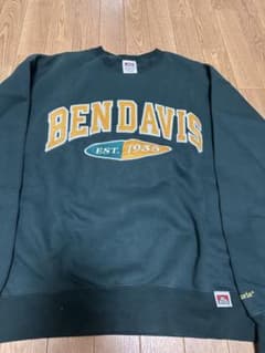 BEN DAVIS ダークグリーン トレーナー Lのサムネイル