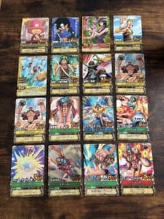 ワンピースベリーマッチ カード 16枚まとめ売り 麦わら海賊団 キラ4枚