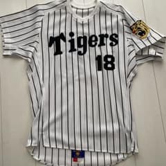 タイガース薮投手 実使用ユニフォーム - メルカリ
