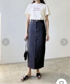 lian リジットデニムロングスカートのサムネイル