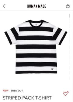 HUMAN MADE STRIPED PACK T-SHIRT ボーダーTシャツ 完售品 HUMAN MADE STRIPED PACK T-SHIRT - メルカリ