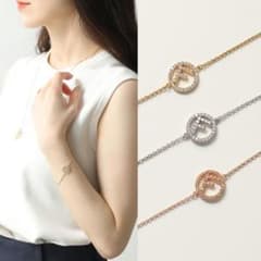 FENDI F is Fendi Bracelet Gold Stone