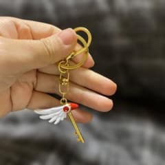 カードキャプターさくら　さくら　ステッキ　キーホルダー　ストラップ　魔法
