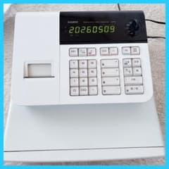 動作品】カシオ 電子レジスター 110ER 鍵 取説付き 店舗 事務用品 