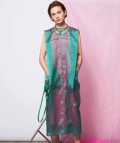 カラーシアーレイヤードワンピースMAISON SPECIAL/メゾンスペシャルのサムネイル