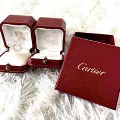 Cartier カルティエ　アクセサリーケース　空箱　ジュエリー　リング　指輪