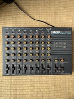 BOSS BX-800 8チャンネルステレオミキサー 電源動作確認済み - メルカリ