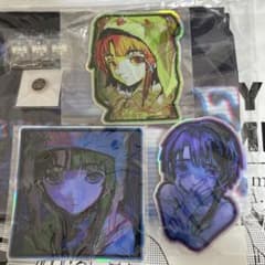 c108 ふもコレ　lain 派遣研究員支援セット C107 三枚ステッカーのサムネイル