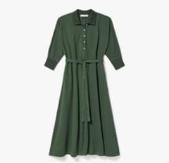 LACOSTE ドルマンスリーブ鹿の子地ドレスのサムネイル