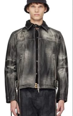 eytys flux leather jacket 確実正規品 - メルカリ