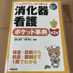 パッと引けてしっかり使える 消化器看護 ポケット事典 第2版のサムネイル