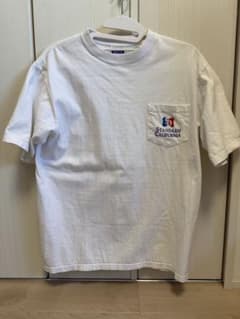 スタンダードカリフォルニア　ポケTシャツ　胸ポケット　トリコロール　ロゴのサムネイル