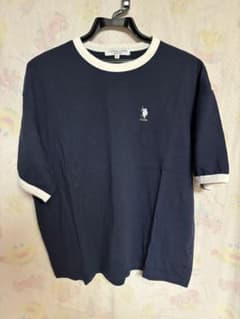 U.S. POLO ASSN. ネイビー Tシャツ Fサイズのサムネイル