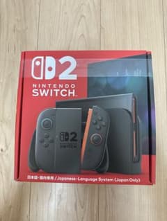 Nintendo Switch2 日本語専用 本体 新品 未開封 保証レシート付 - メルカリ
