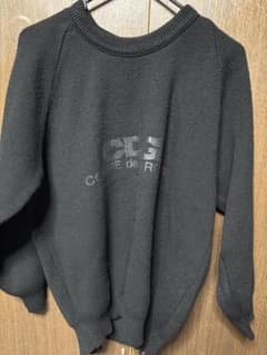 【最安値級】 COMME des GARCONS ニット セーター ブラック L