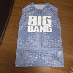 完売品！BIGBANG タンクトップ  ペイズリー柄 10周年のサムネイル