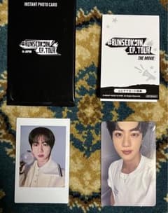 BTS JIN EP.TOUR THE MOVIE フォトカード チェキ - メルカリ