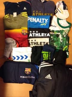 150.160サッカー練習着、ベンチコートのサムネイル