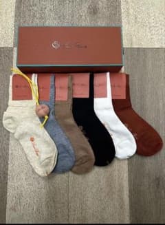 Loro Piana カシミヤソックス6点セット Loro Piana ソックス 6足セット 箱付き - メルカリ