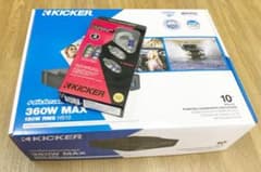 正規品 KICKER キッカー アンプ内蔵ウーハー HS10とKISL セット - メルカリ
